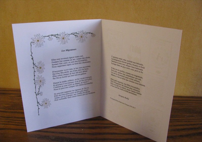 Cartes; faces intérieures, guirlande d'edelweisse, sur toutes les pages gauches en angle.  Gedichtkarte, Innenseiten, Edelweißgirlande in der linken Seite