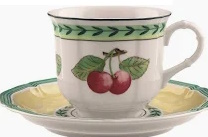 Carte mini icne Cerises avec tasse Villeroy sitejpg